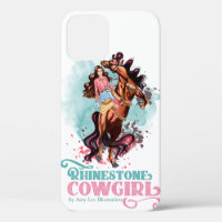 Maletín para iPad de Caballo Rosa Verde azulado y