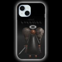 Maletín para iPhone de Ángel Negro, Ángel vengador