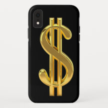 Maletín para iPhone de Rótulo de oro