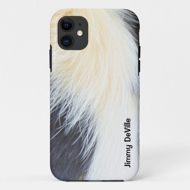 Funda De Case-Mate Para iPhone Maletín para iPhone gráfico con pelt de Personaliz (Reverso)