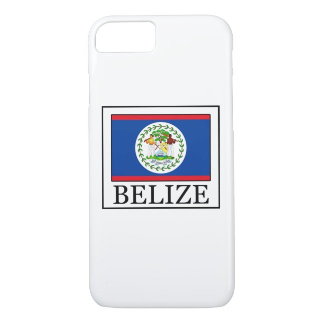 Funda De Case-Mate Para iPhone Maletín telefónico de Belice (Reverso)
