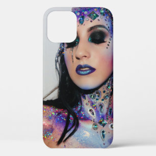 Funda Para iPhone 12 Maletín telefónico de Scarlett Taylor Crystal Po