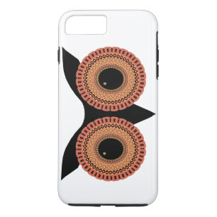 Funda Para iPhone 8 Plus/7 Plus Maletines de teléfono Owl Eyes
