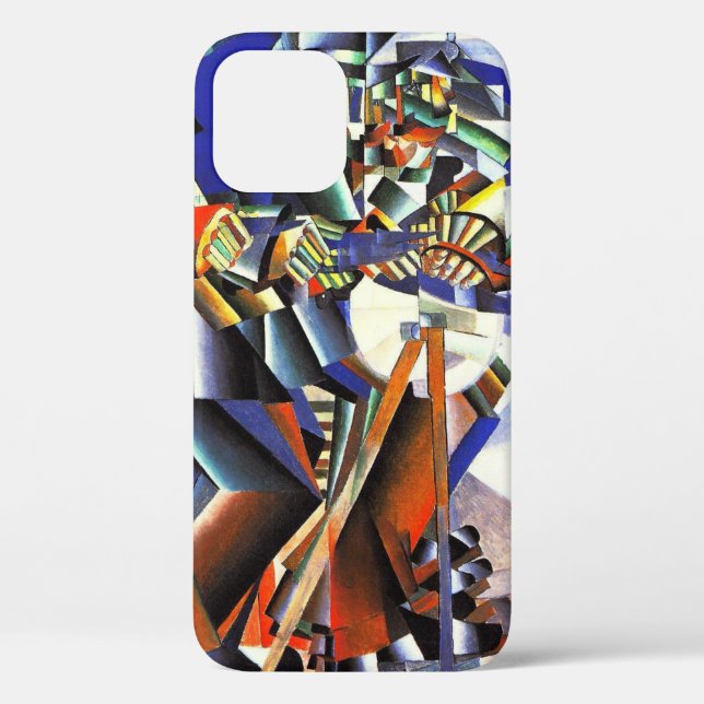 Funda De Case-Mate Para iPhone Malevich Kazimir El Secuestro (Reverso )