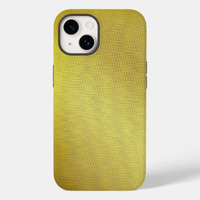 Funda De Case-Mate Para iPhone Malla de oro (Reverso )