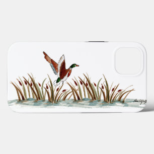 Funda Para iPhone 13 Mallard se atormenta contra los ataques de un caca