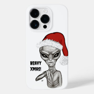 Funda Para iPhone 14 Pro De Case-Mate Malo Alien , Pesada Navidad !