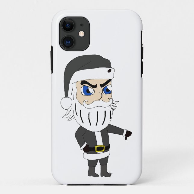 Funda De Case-Mate Para iPhone malo santa claus (Reverso)