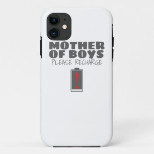 Funda Para iPhone 11 Mamá cansada madre de niños por favor regístrese r