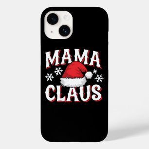 Funda Para iPhone 14 De Case-Mate Mama claus con sombrero santa