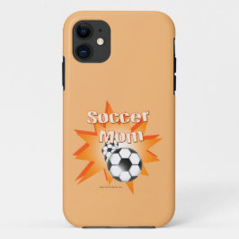 Funda Para iPhone 11 Mamá de fútbol