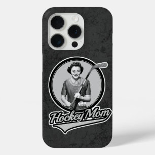 Funda Para iPhone 15 Pro Mamá de hockey