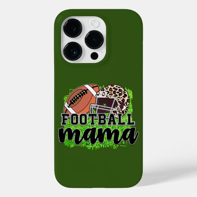 Funda De Case-Mate Para iPhone Mamá del fútbol (Reverso )