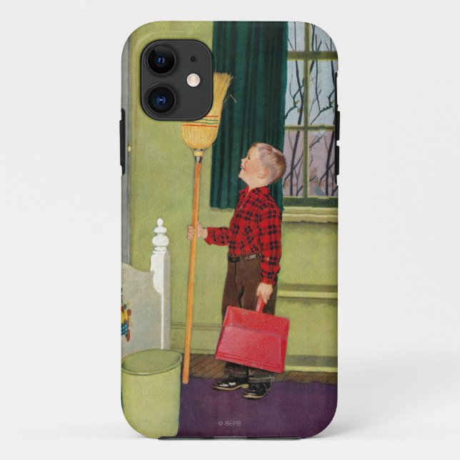 Funda De Case-Mate Para iPhone ¡Mamá, limpié mi sitio! (Reverso)