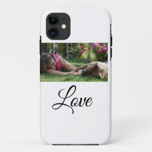 Funda Para iPhone 11 Mamá perro ama agregar texto nombre amantes de mas