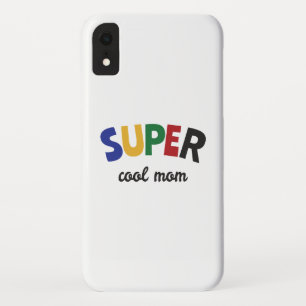 Funda Para iPhone XR Mamá super genial