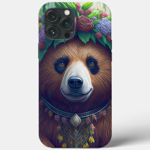 Funda Para iPhone 13 Pro Max Mamá Tiene Corona De Flores