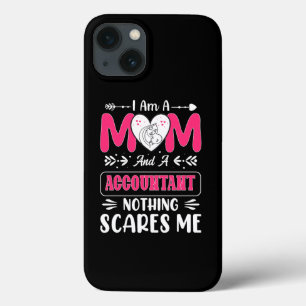Funda Para iPhone 13 Mamá Y Un Contador Nada Me Da Miedo, Gracioso