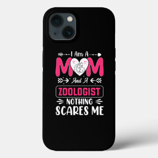 Funda Para iPhone 13 Mamá zoóloga divertida, mamá zoóloga