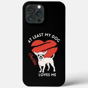 Funda Para iPhone 13 Pro Max Mami y papi perro aman Personalizado estuche de te