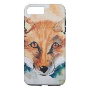 Funda Para iPhone 8 Plus/7 Plus Mamífero abstracto silvestre Fox Pinting