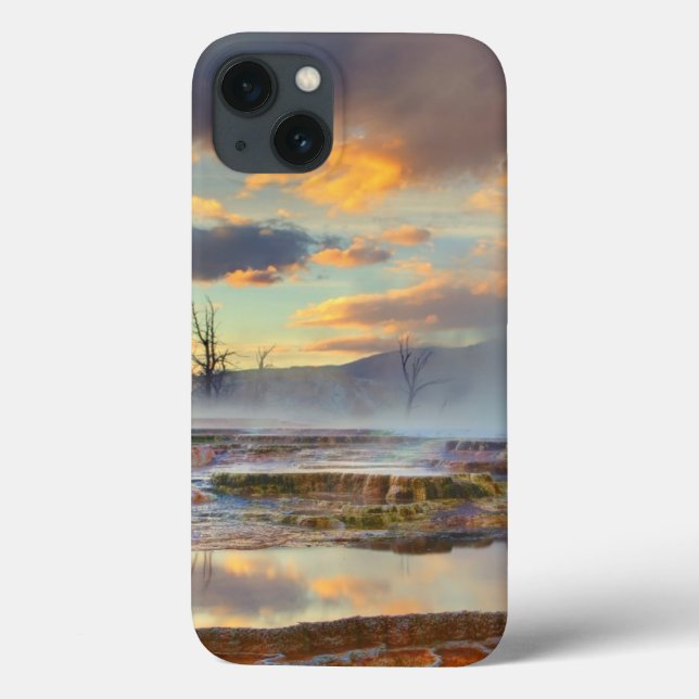 Funda De Case-Mate Para iPhone Mammoth Hot Springs (Reverso)