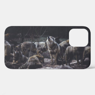 Funda Para iPhone 12 Manada de Lobos