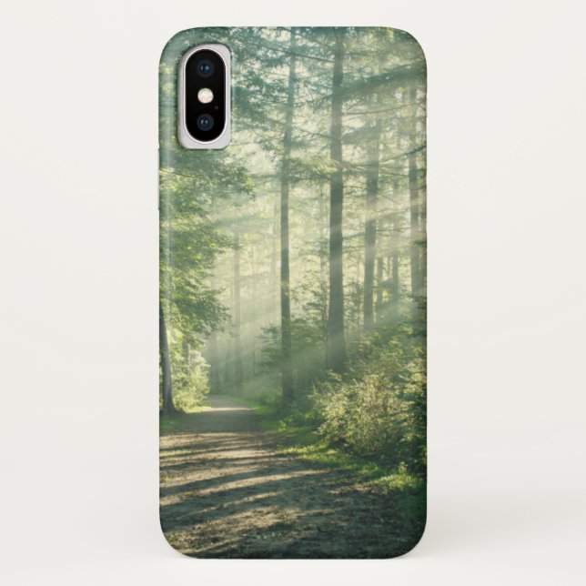 Funda De Case-Mate Para iPhone Mañana soleada de octubre en Hamburgo (Reverso)