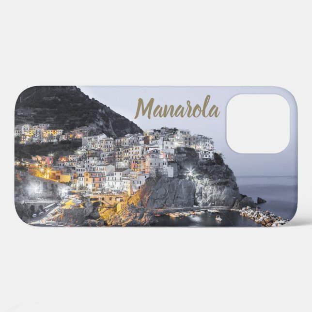 Funda De Case-Mate Para iPhone Manarola Cinque Terre Liguria Regalo Bella Artes d (Reverso (Horizontal))