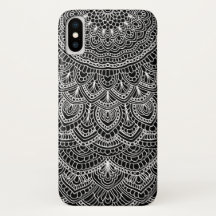 Mandala blanco y negro