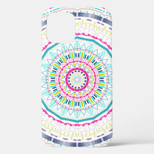 Funda Para iPhone 12 Pro mandala colorido
