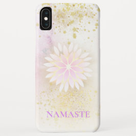 Funda Para iPhone XS Max *~* Mandala Dahlia Pastel Lavender Peach AP2