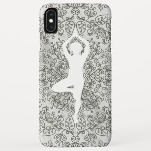 Funda Para iPhone XS Max Mandala de la actitud de la yoga