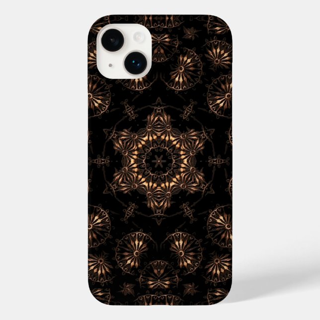Funda De Case-Mate Para iPhone Mandala de la Edad de Bronce (Reverso )