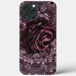 Funda Para iPhone 13 Pro Max Mandala de rosa 