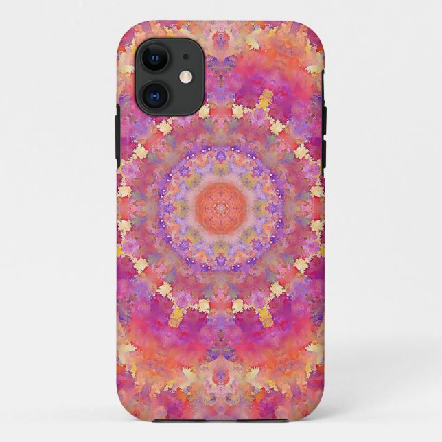 Funda De Case-Mate Para iPhone Mandala del aguazo (Reverso)