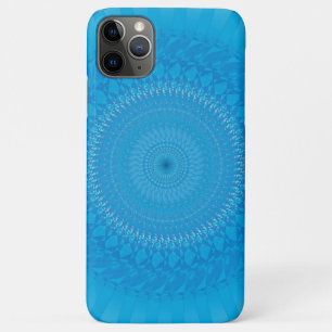 Funda Para iPhone 11 Pro Max Mandala del sol azul claro