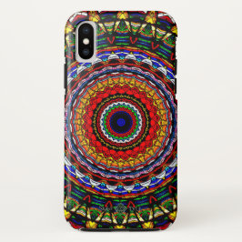 Funda Para iPhone X Mandala del vitral