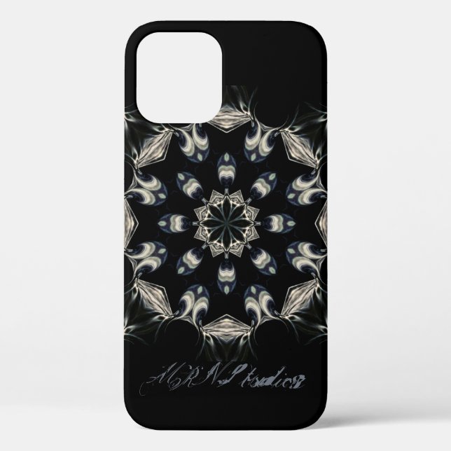 Funda De Case-Mate Para iPhone Mandala elegante (Reverso )