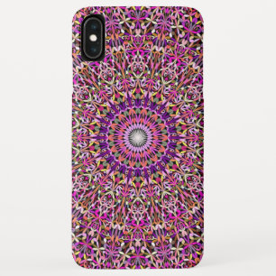 Funda Para iPhone XS Max Mandala femenina colorida del jardín del cordón