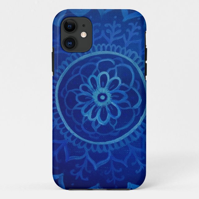 Funda De Case-Mate Para iPhone Mandala iPhone SE + iPhone 5/5S, apenas ahí (Reverso)
