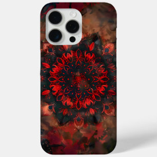 Funda Para iPhone 15 Pro Max Mandala oscura - Regalo gótico de Boho