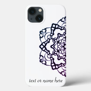Funda Para iPhone 13 Mandala personalizado 