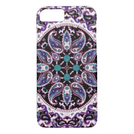 Funda Para iPhone 8/7 Mandala púrpura