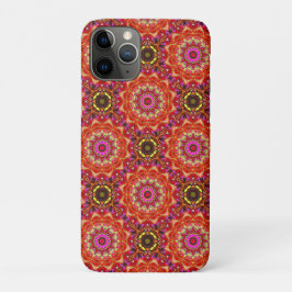 Funda Para iPhone 11 Pro Mandala ROJO