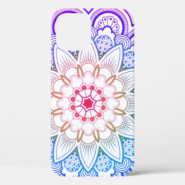 Funda De Case-Mate Para iPhone Mandala Tattoo (A white phone case with a mandala design!)