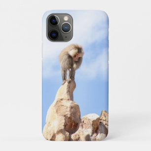 Funda Para iPhone 11 Pro Mandríl majestuoso en la cima de la montaña