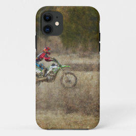 Funda Para iPhone 11 Manejo de Moto de Cross