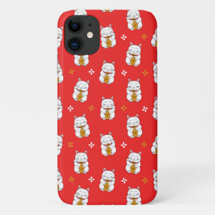Funda Para iPhone 11 Maneki Neko