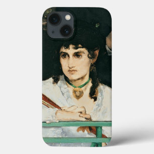 Funda Para iPhone 13 Manet el el balcón, detalle, 1868-9